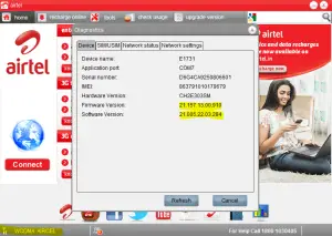 Airtel E173cs-1 modem unlock