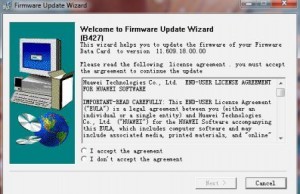 Huawei E173U-1 Firmware update