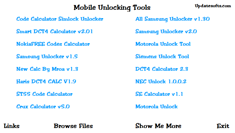 Siemens Unlocking Tool