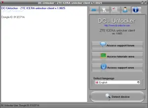 Download DC Unlocker - ZTE Icera Unlocker Client software