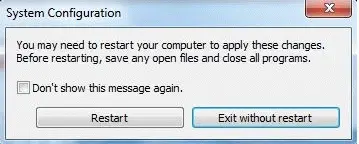 Restart the Computer Restart the Computer