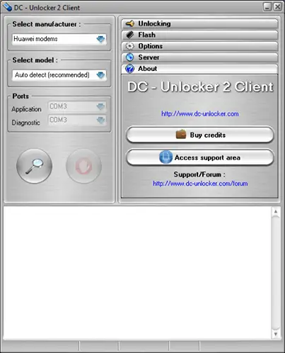 DC-unlocker client software V1.00.1118