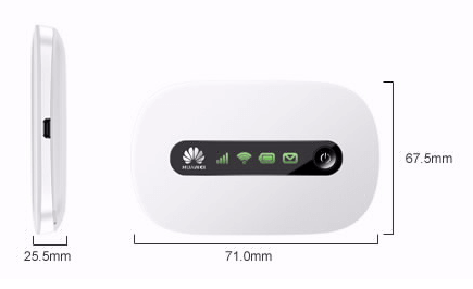 Huawei E5220 Dimension