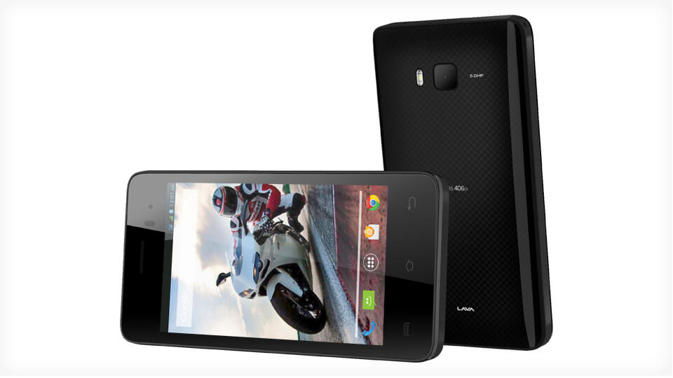 Lava Iris 406Q smartphone