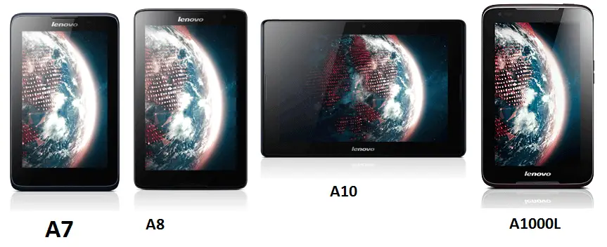 Lenovo A Series Android Tablets