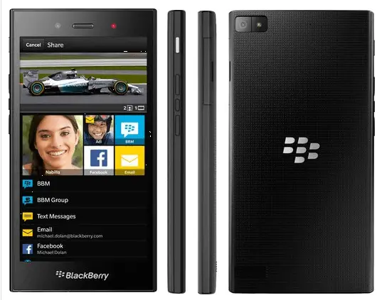 BlackBerry Z3 With 5-Inch qHD Display