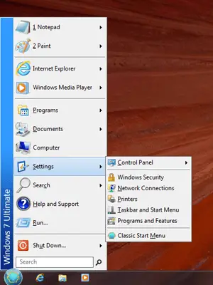 Classic Shell - Highly customizable start menu with multiple styles and skins