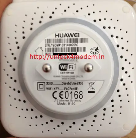 Huawei B190 LTE Wireless Gateway