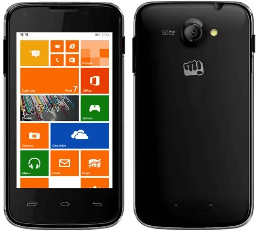 Micromax Canvas Win W092