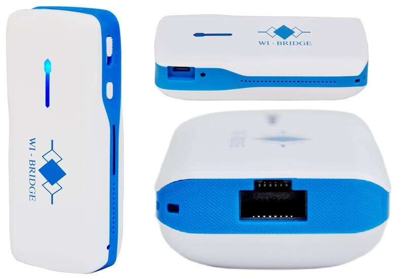 Wi-Bridge WR3G050-01 3G Wireless Router with Battery Bank