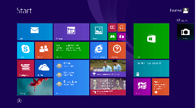 Windows 8.1 Start Screen