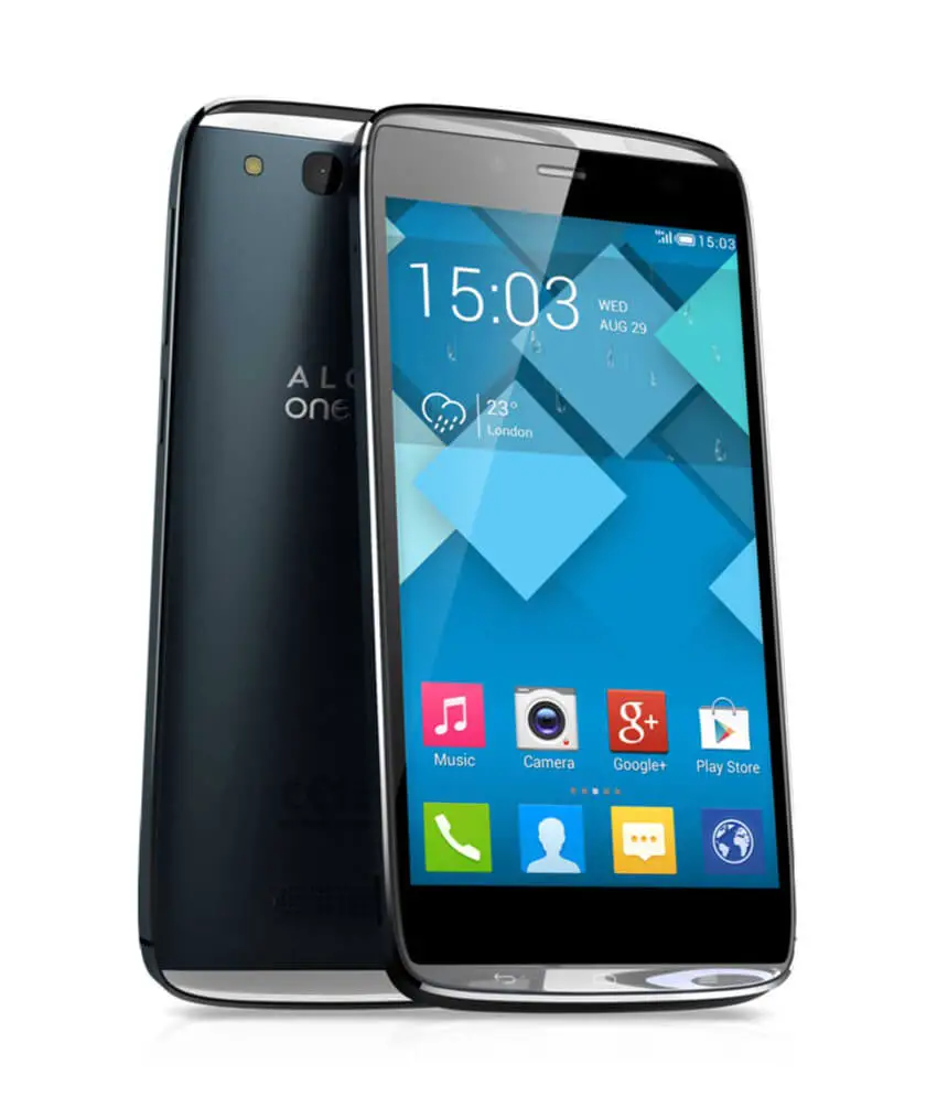 Alcatel Onetouch Idol Alpha Slate Android Smartphone in India