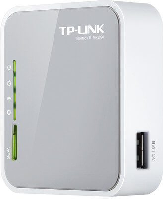 TP-LINK TL-MR3020 Portable 3G 3.75G 4G Wireless N Router