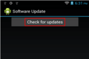Xolo Q1010 firmware update - Check for updates