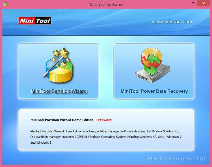 Minitool partition wizard 7 free