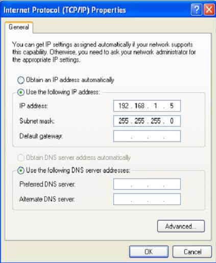 Assigning the IP address