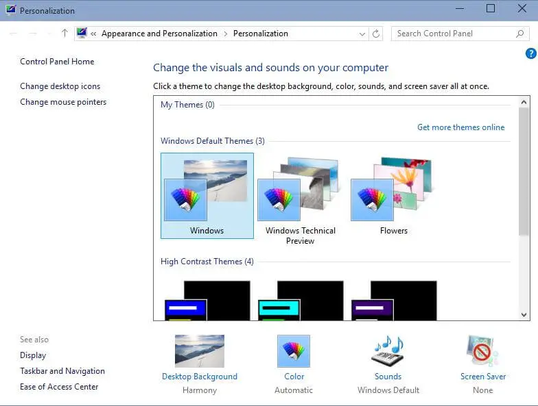 create my computer icon on desktop windows 10