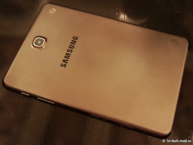Samsung Galaxy Tab A - Back