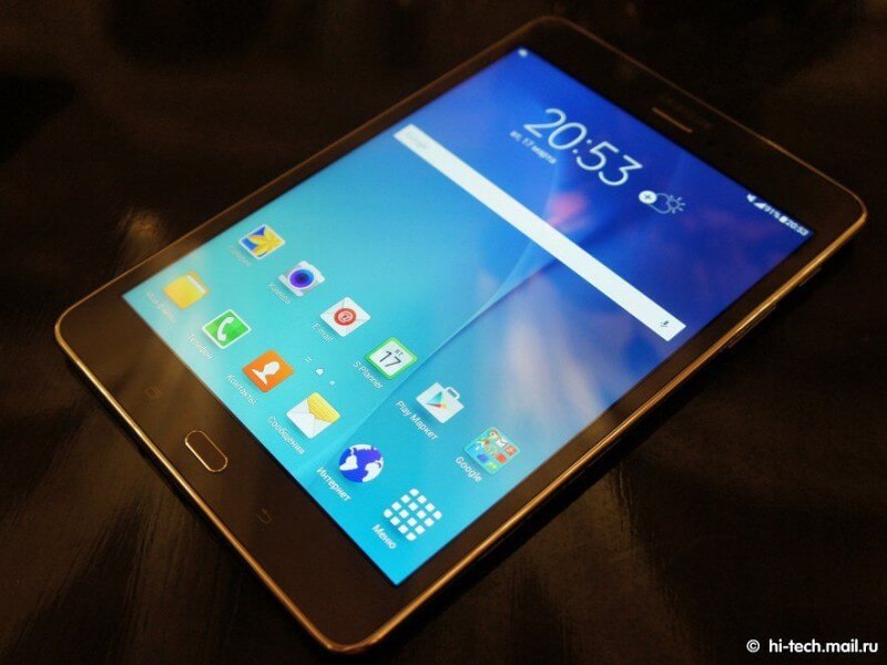 Samsung Galaxy Tab A - Front