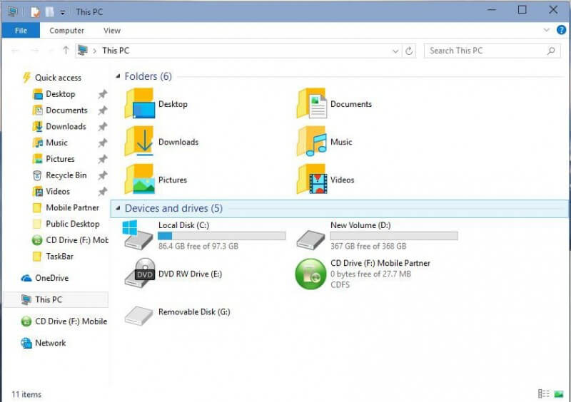 Windows Explorer