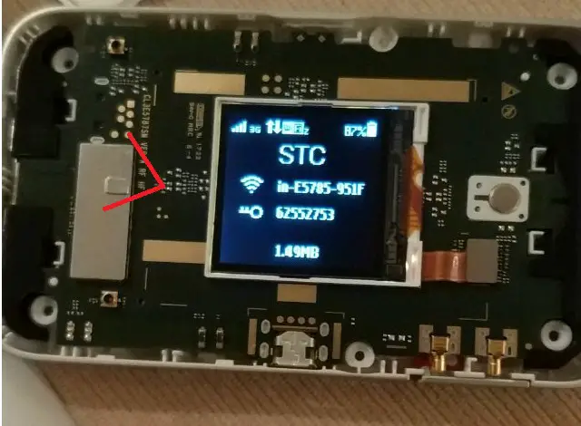 Huawei E5785 Boot Pin