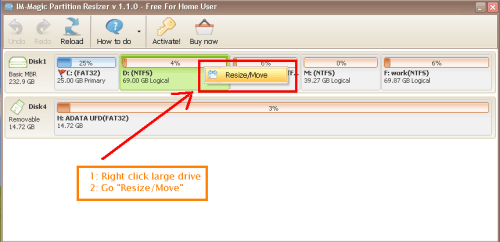 downloading IM-Magic Partition Resizer Pro 6.9.4 / WinPE