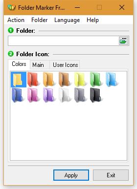 Folder marker