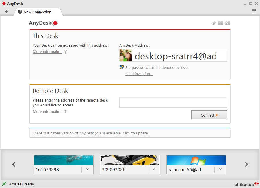 download and install anydesk