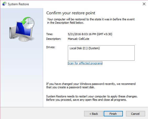 confirm-system-restore-point