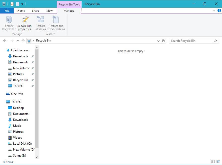 windows 11 recycle bin remove pin to quick access