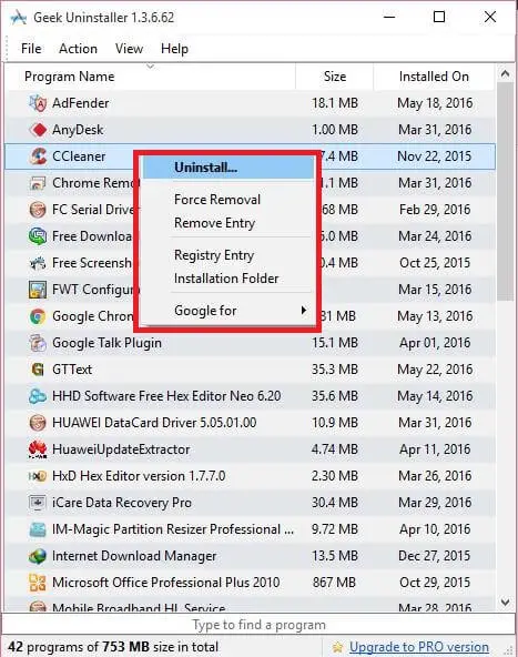 geek uninstaller pro portable