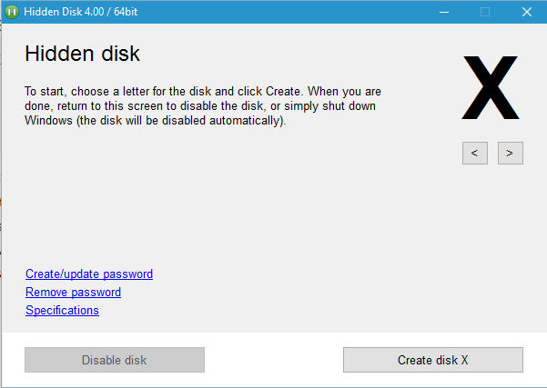 Hidden Disk Pro 5.08 download the last version for mac