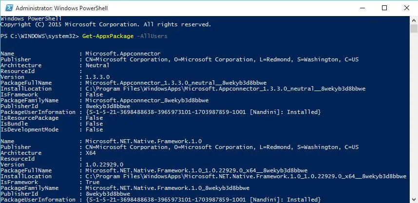 set default apps windows 10 powershell