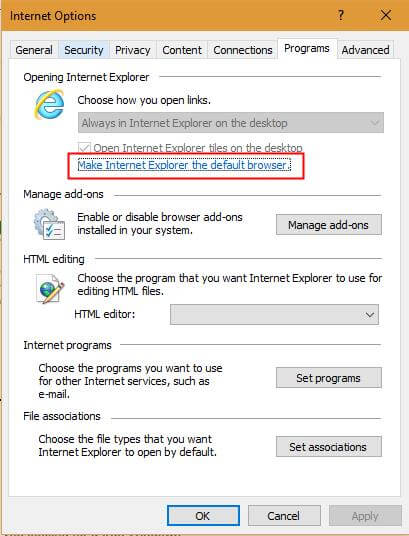 make-internet-explorer-the-default-browser
