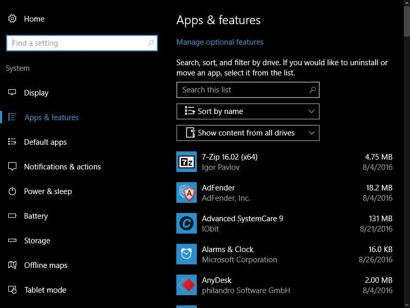 How To Install And Uninstall Windows 10 Optional Features 5220