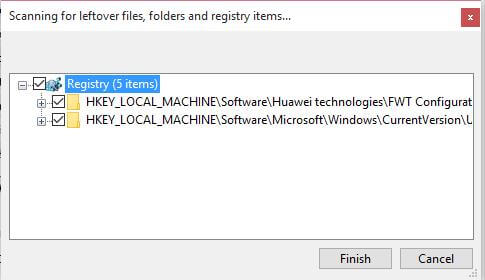 scanning-for-leftover-files