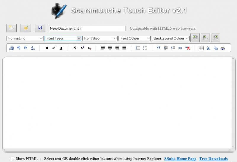 scaramouche-touch-editor