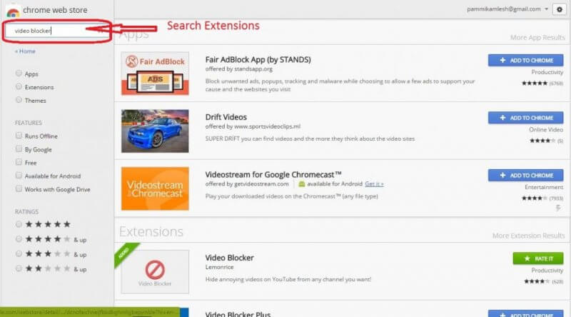 search-extensions