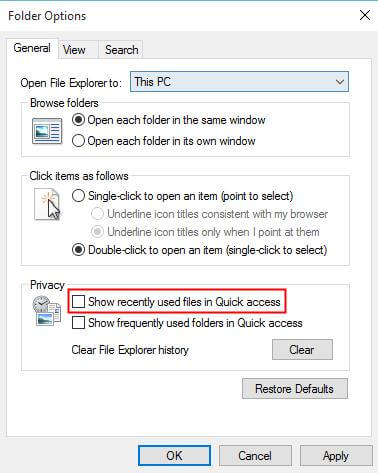 show-recently-used-files-in-quick-access