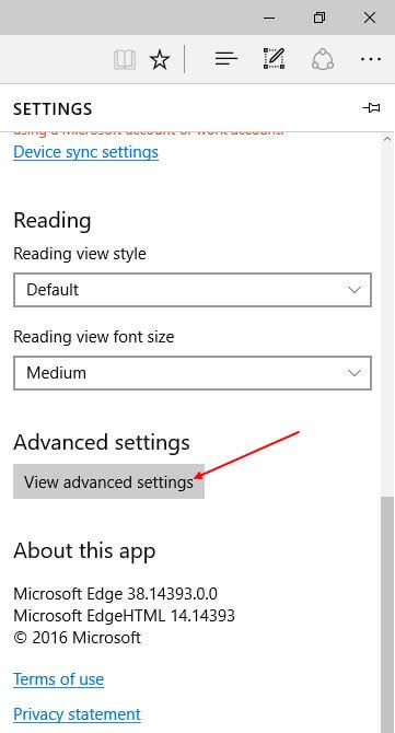 view-advanced-settings