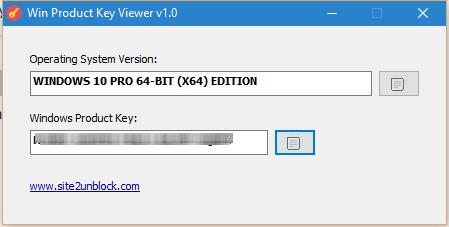 windows 10 serial key 2016