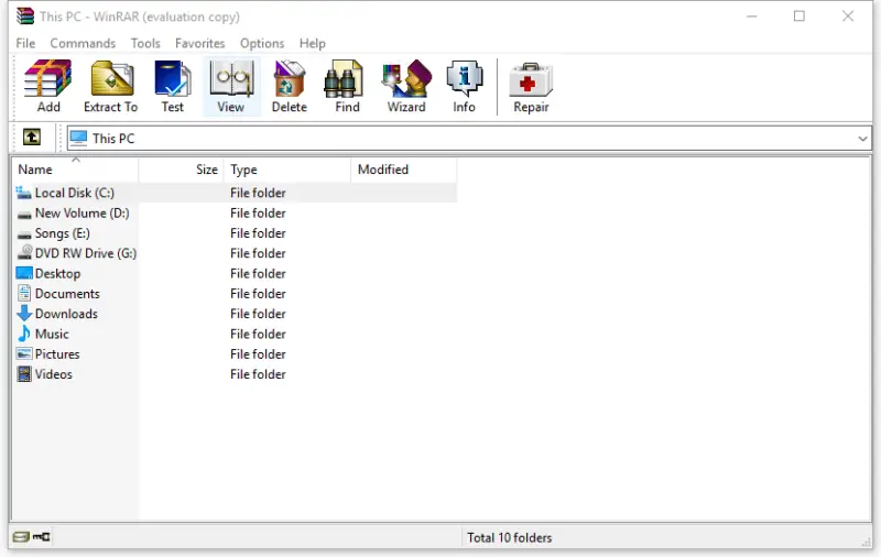 winrar iso download