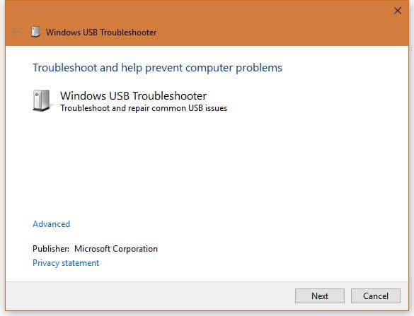 windows-usb-troubleshooter