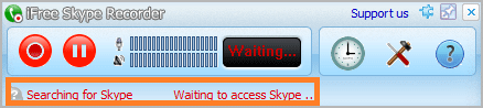 free skype recorder pinned to taskbar