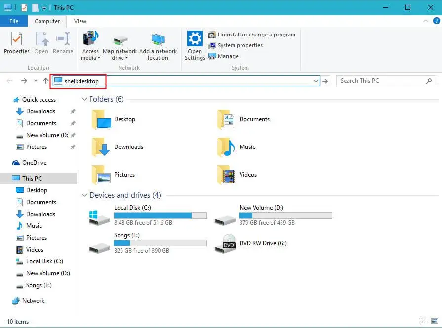 How to Pin Recycle Bin to Quick Access in Windows 10?