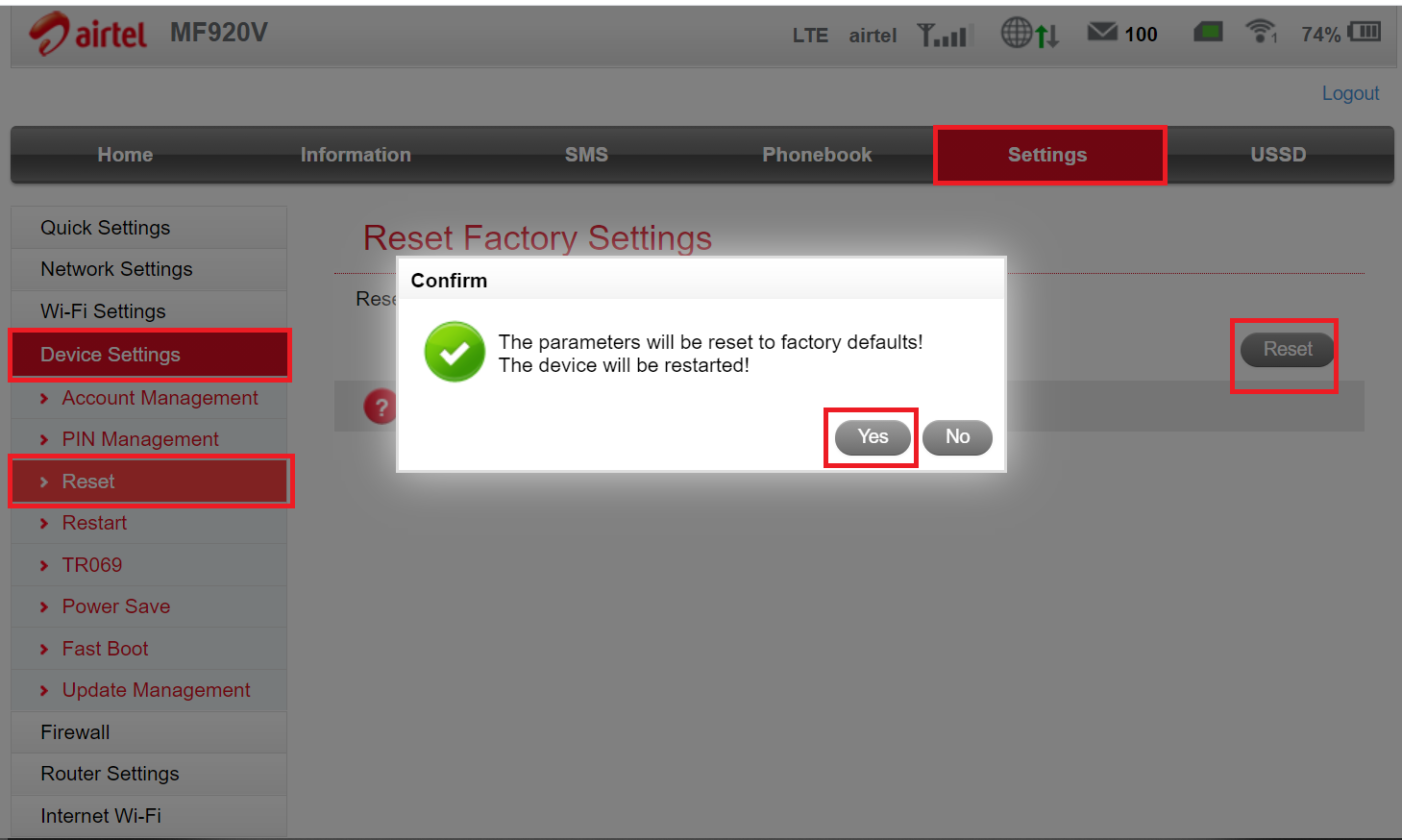 Resetting A Zte Router