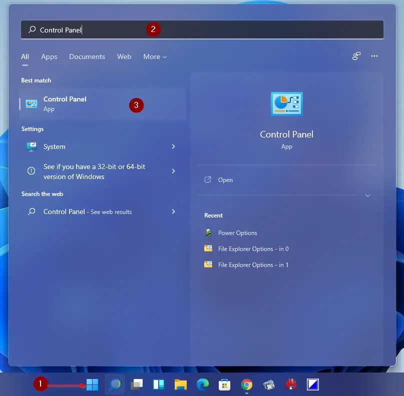 How to Open Control Panel in Windows 11?
